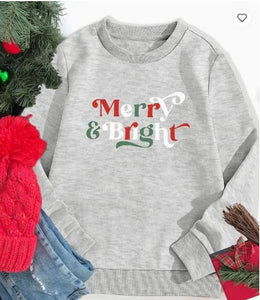 Girls Christmas Sweatshirt