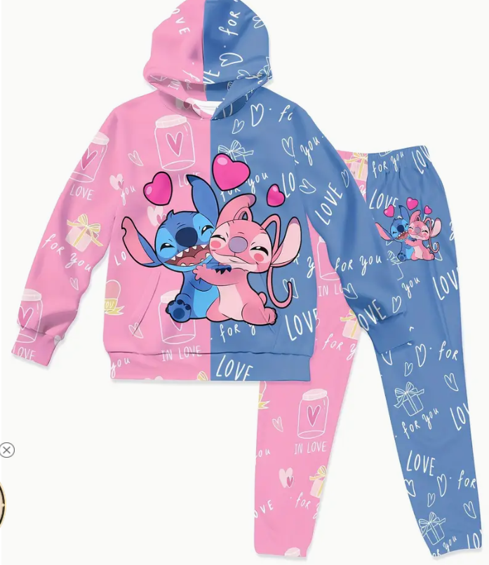 Girls Sweatshirt Sweatpants Set