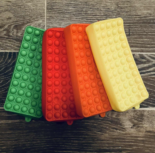 Kids Pop It Pencil Case