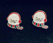 Girls Christmas Earrings