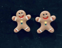 Girls Christmas Earrings