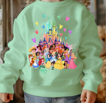Girls' Fashion Long-Sleeve Fleece-Lined Sweatshirt