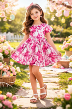 Pink Floral Dress