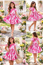 Pink Floral Dress