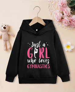 I'm Just a Girl Hoodies