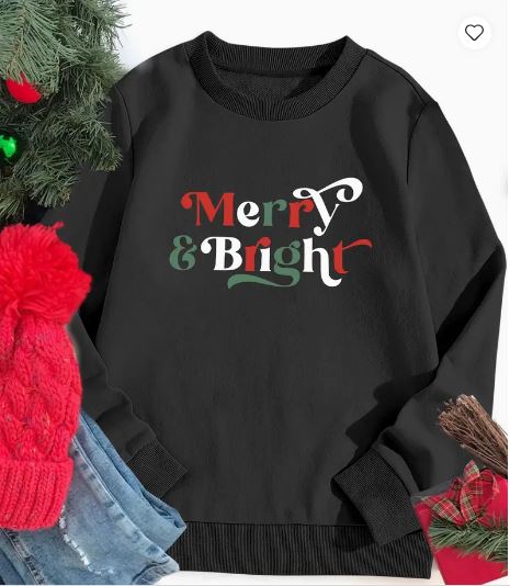 Girls Christmas Sweatshirt