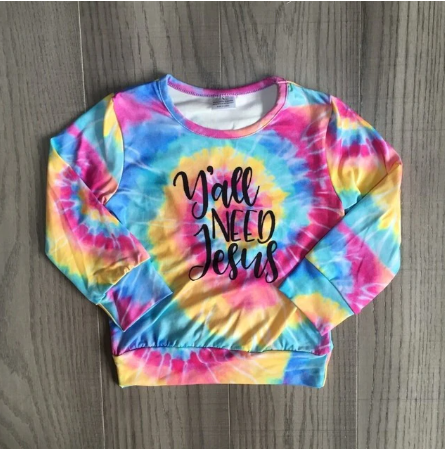 Tie Dyed Fall Top