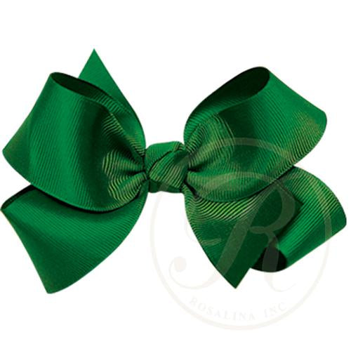 Large Green Clip on Bow